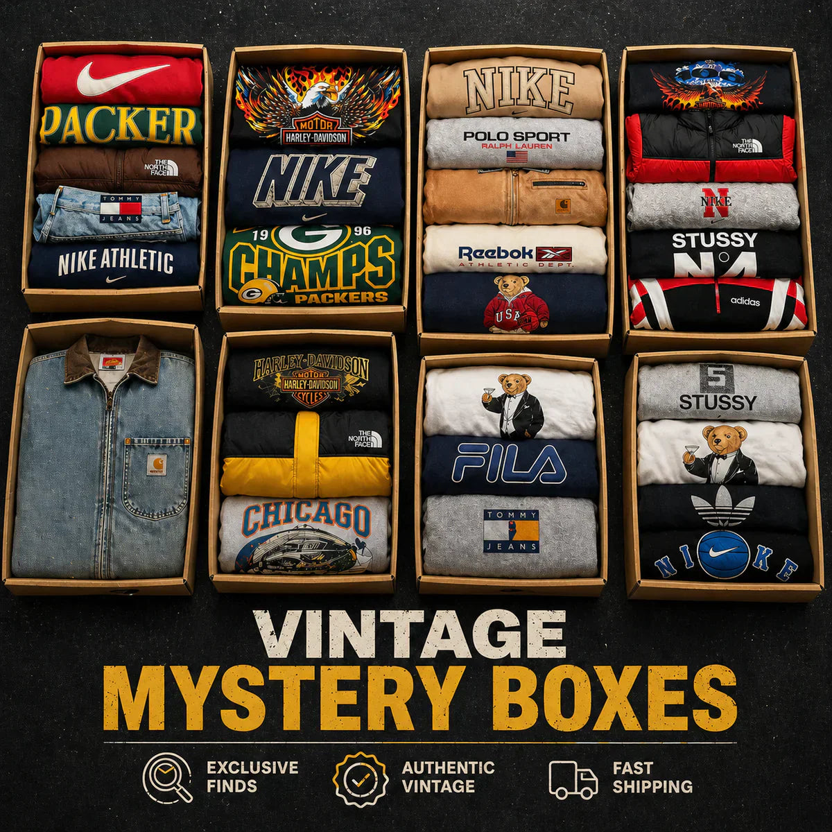 Vintage Mystery boxes