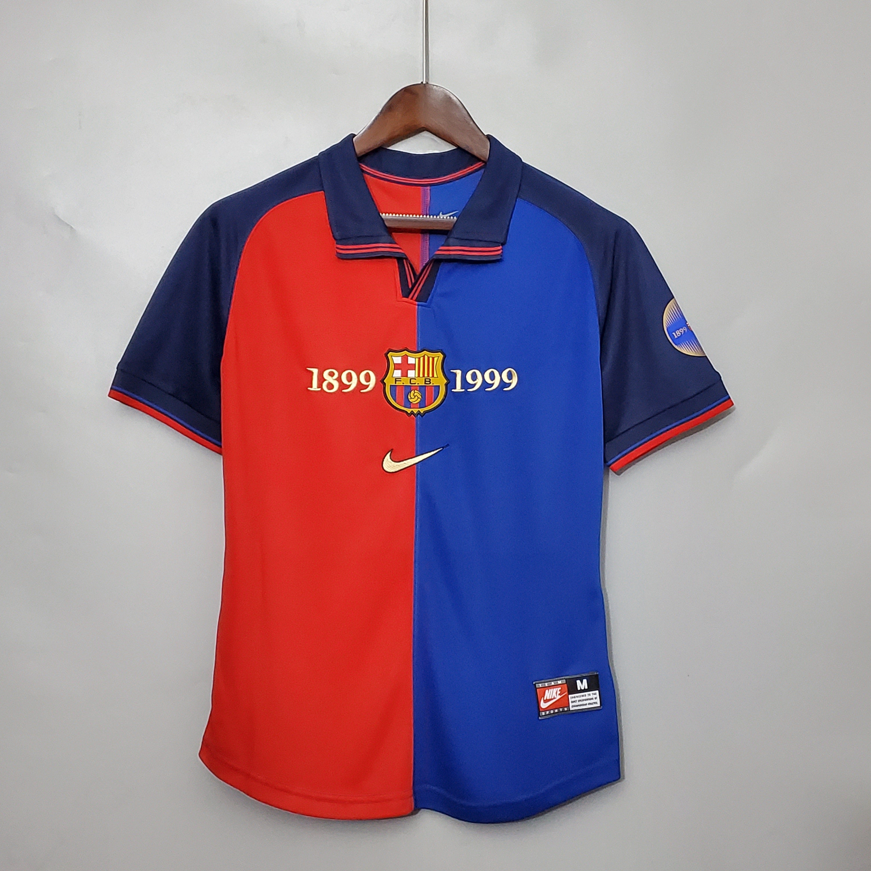 Equipamento Retro 100º Aniversário Barcelona
