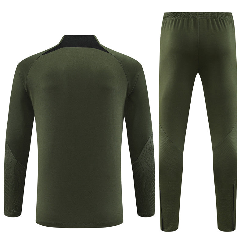Tuta verde militare Barcelona 23-24