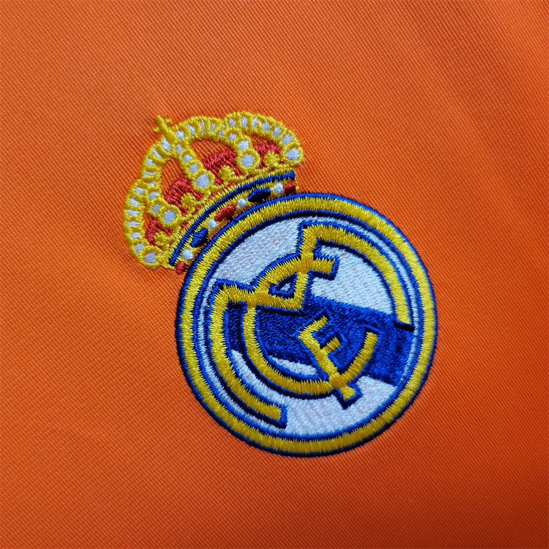 2013/2014 Real Madrid Oranges Drittes Trikot Langarm Retro-Trikot
