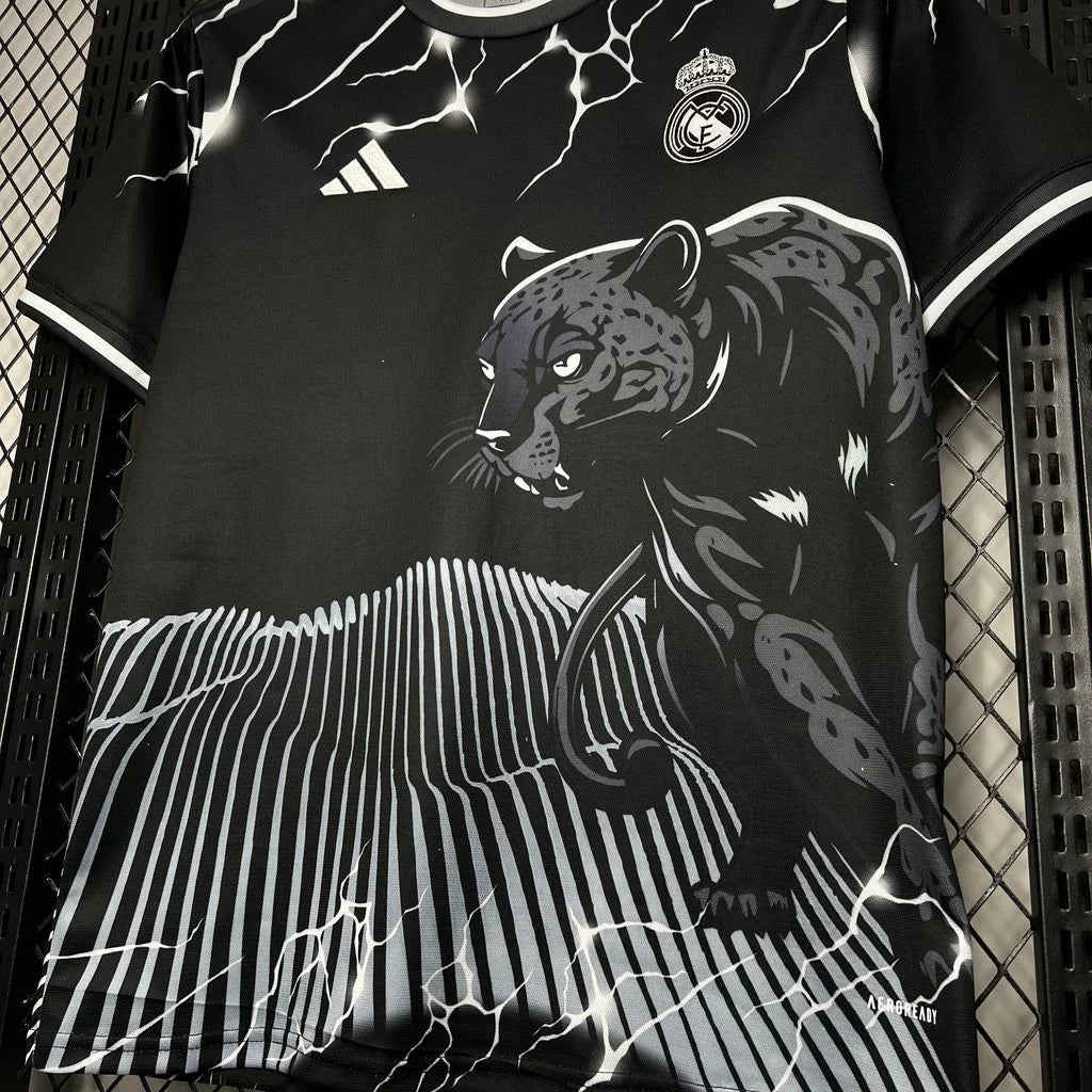 Real Madrid 24/25 Schwarze Panther Sonderedition Trikot