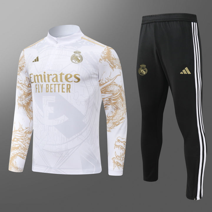 Tuta Bianca/Oro Real Madrid 2025