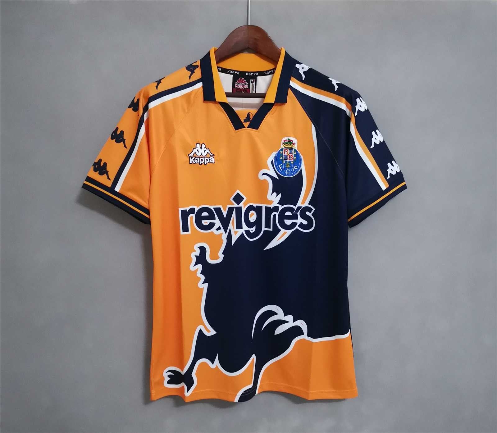 1997-1998 FC Porto Heim Retro Trikot
