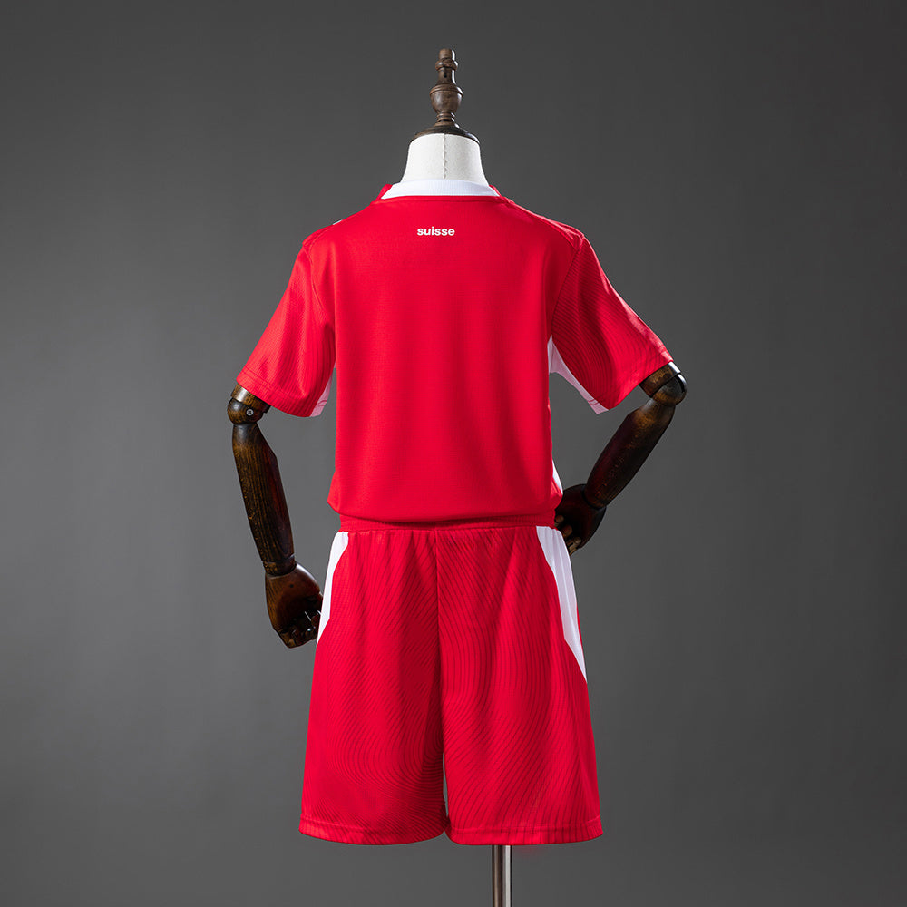 Maglia bambini Svizzera Coppa del Mondo 2026