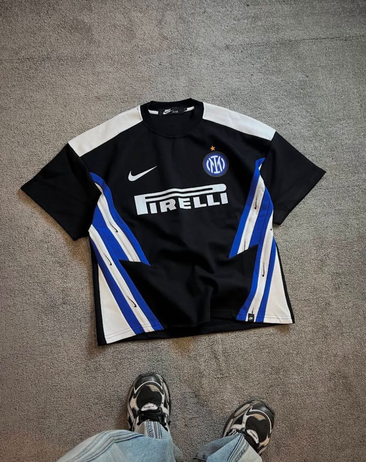 Maglia da allenamento nera Inter Milan 2025/2026