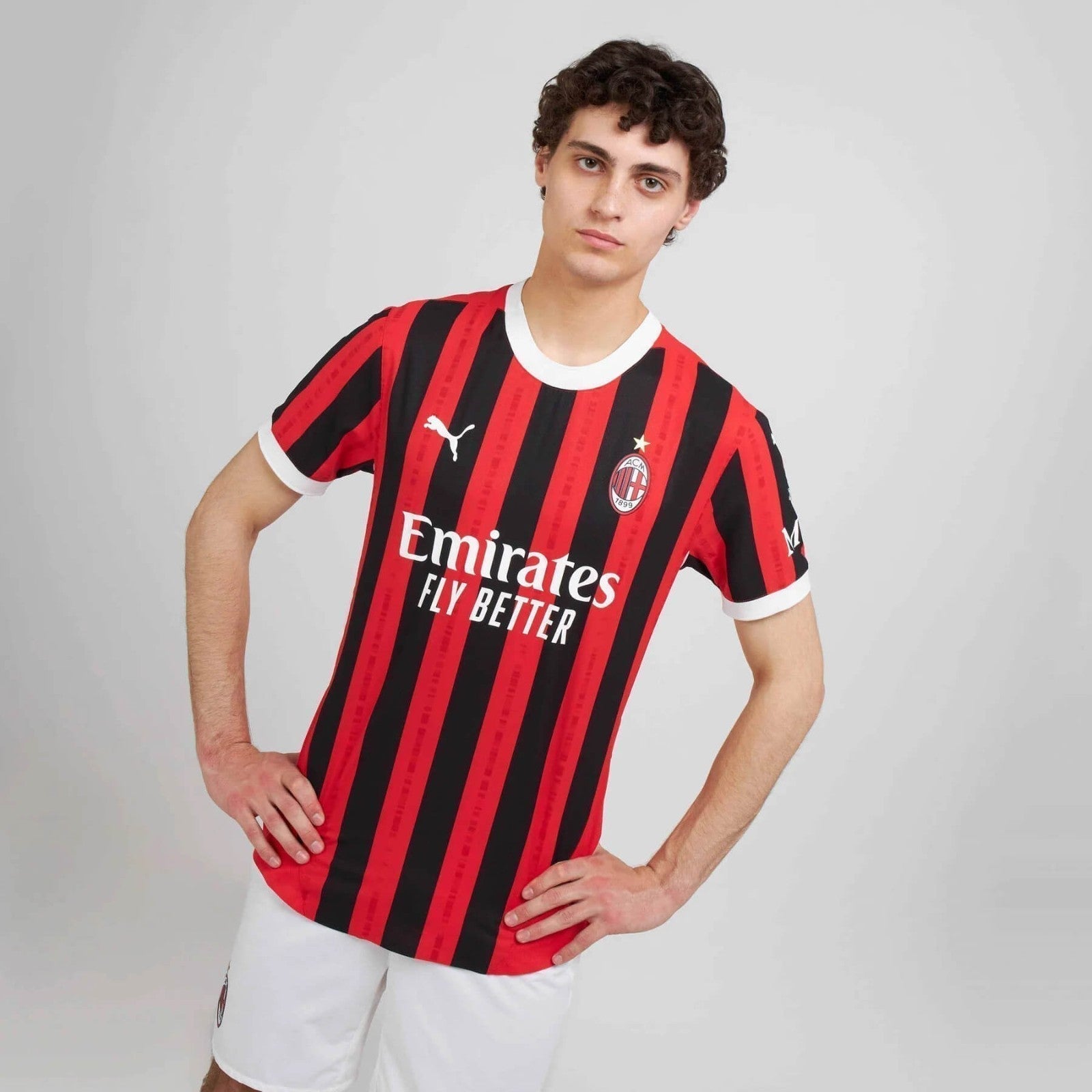 Maglia casa AC Milan versione giocatore 2024/25