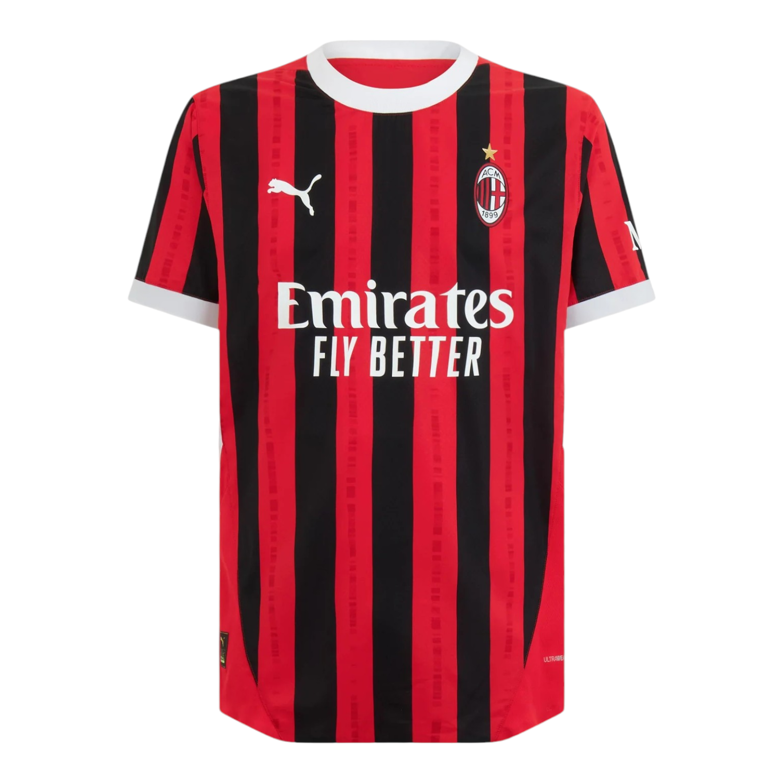 Maglia casa AC Milan versione giocatore 2024/25
