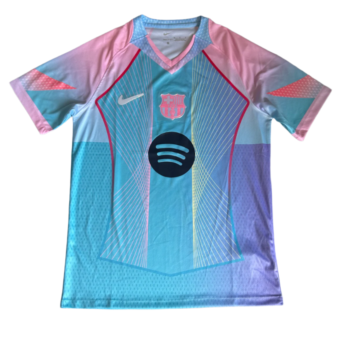 FC Barcellona Maglia Edizione Speciale Azzurro Chiaro