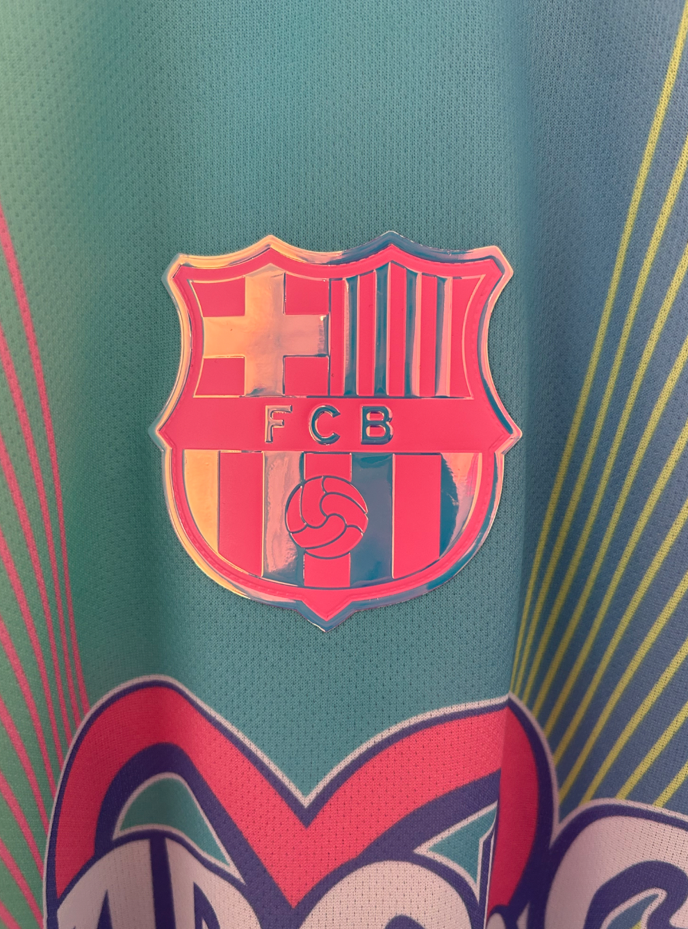 FC Barcelona Karol G Trikot Hellblau Spezialedition