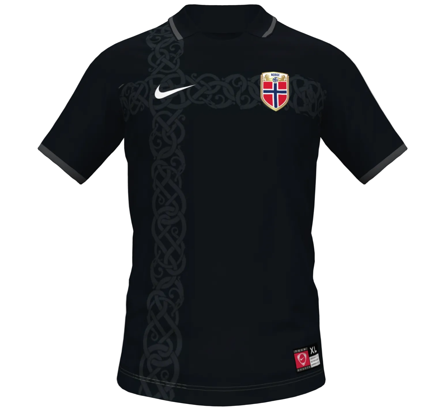 Maglia trasferta Norvegia Coppa del Mondo 2026