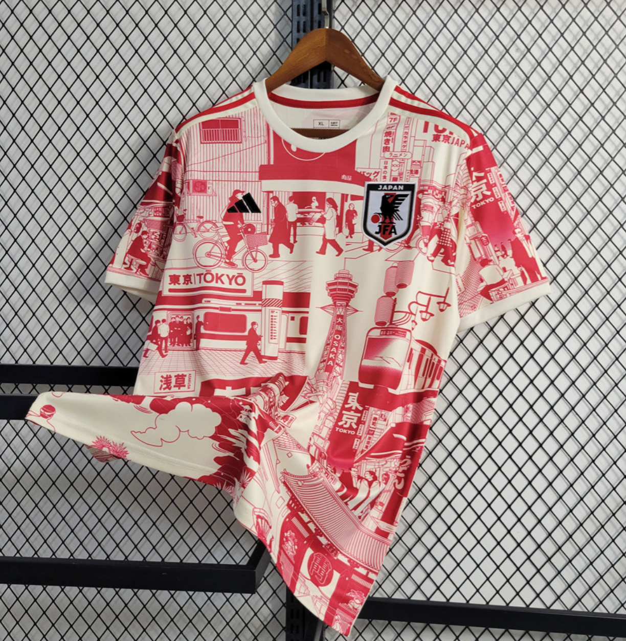 Maglia Edizione Limitata Tokyo Giappone Rossa