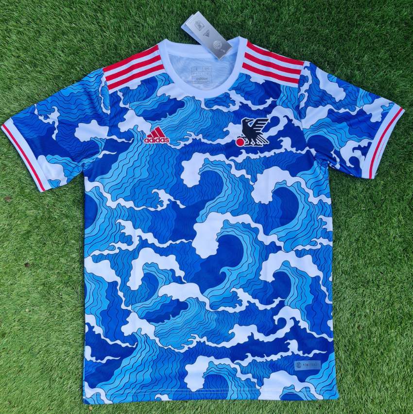 Japan Wellen Konzept Trikot