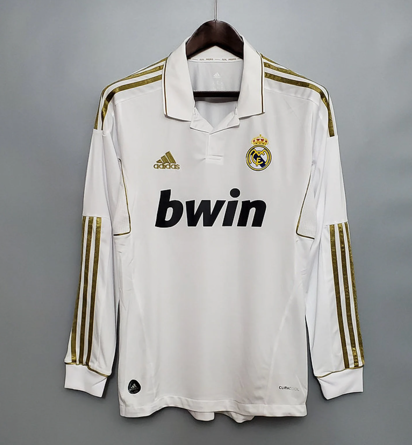 Real Madrid Langarm Retro Trikot 2011/2012