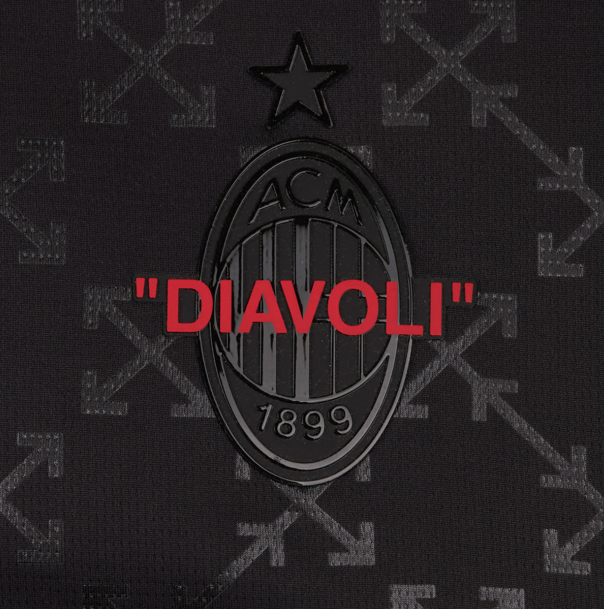 AC Milan x Off-White 2024/2025 (SCHWARZ)