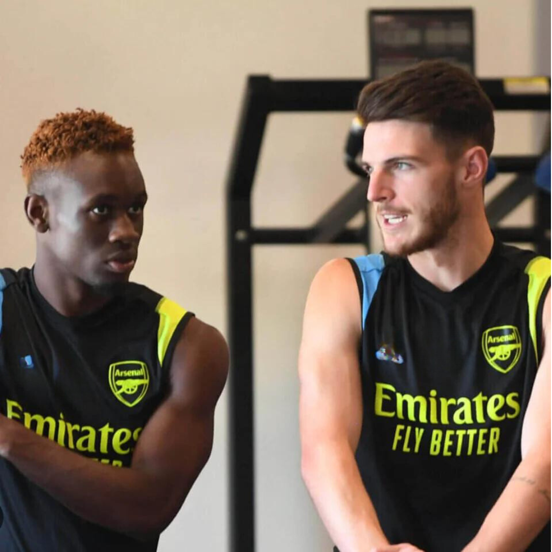 Arsenal pre-match training Sleeveless black summer set 2023/2024