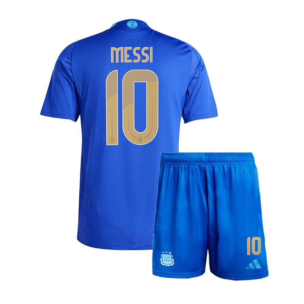 Kit trasferta bambini Argentina 2024/2025 con Messi 10