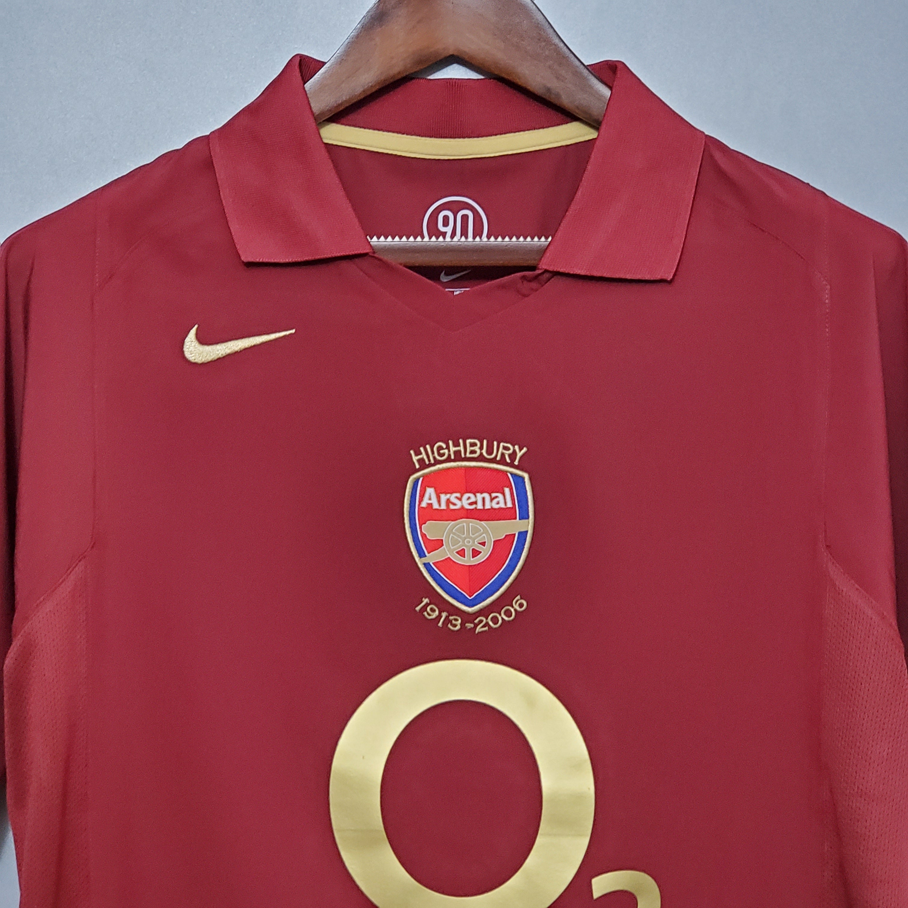 2005-2006 Arsenal Heim Retrotrikot
