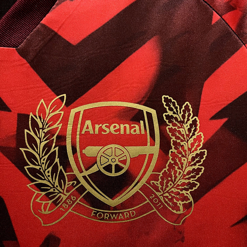 Arsenal Dunkelrotes Spezialedition Trikot