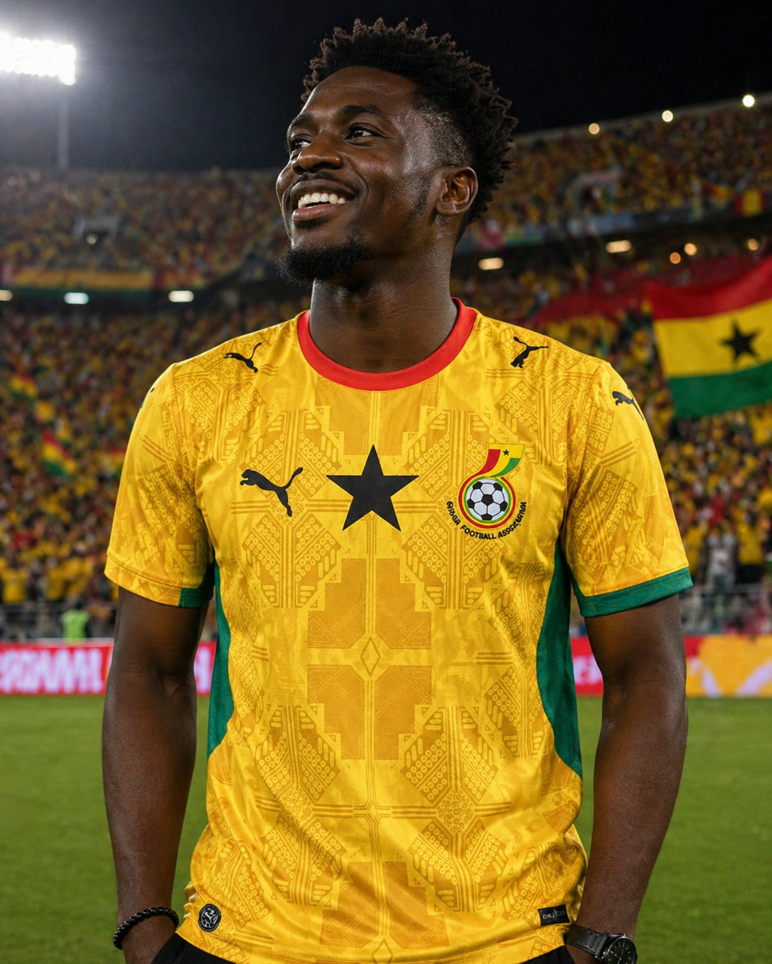 Maglia Trasferta Ghana Coppa del Mondo 2026