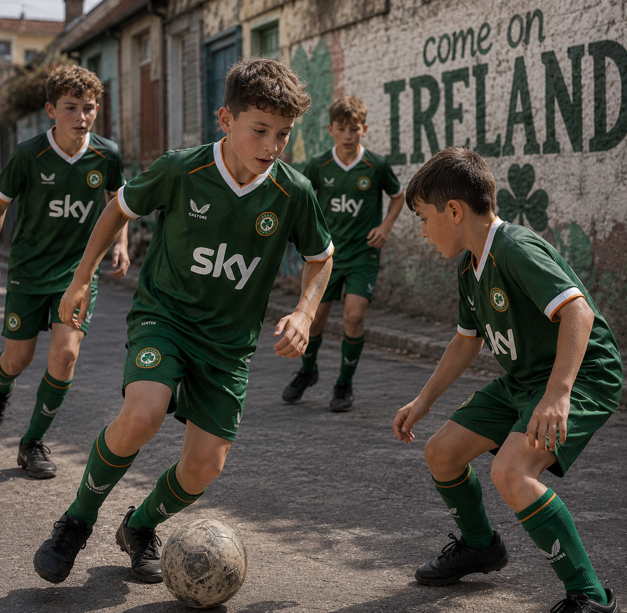 Maglia casa bambini Irlanda 2026