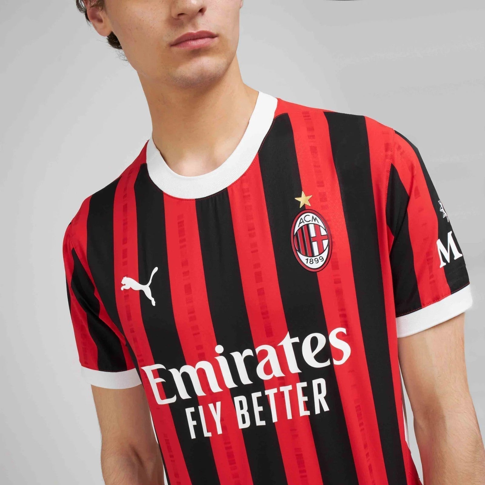 Maglia casa AC Milan versione giocatore 2024/25