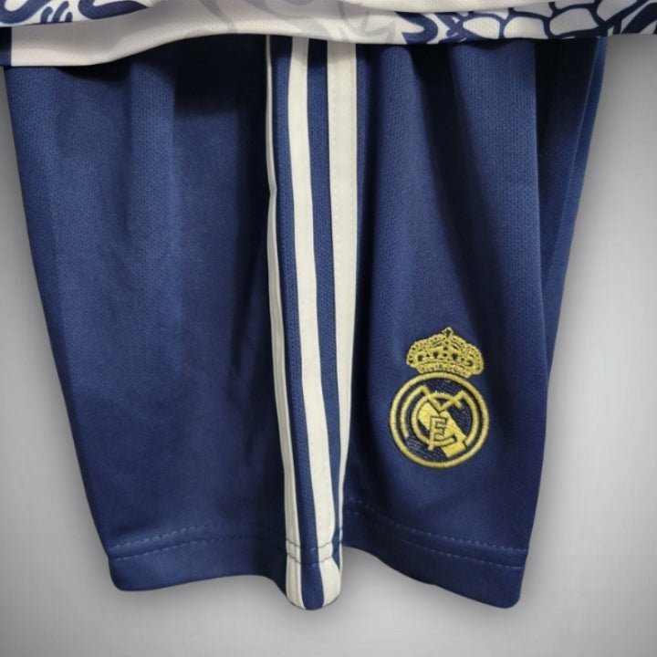 Real Madrid white dragon kids jersey