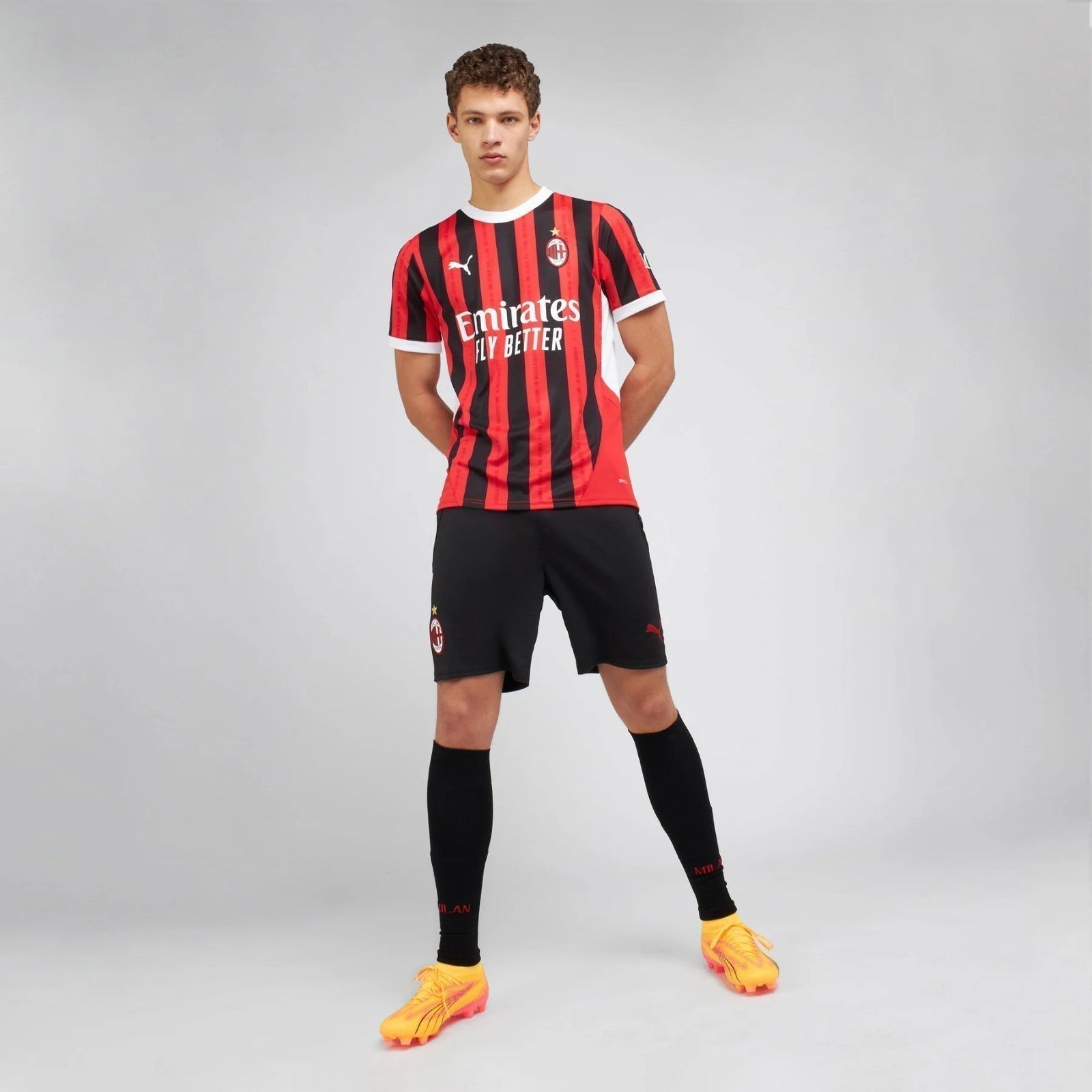 Maglia casa AC Milan versione giocatore 2024/25