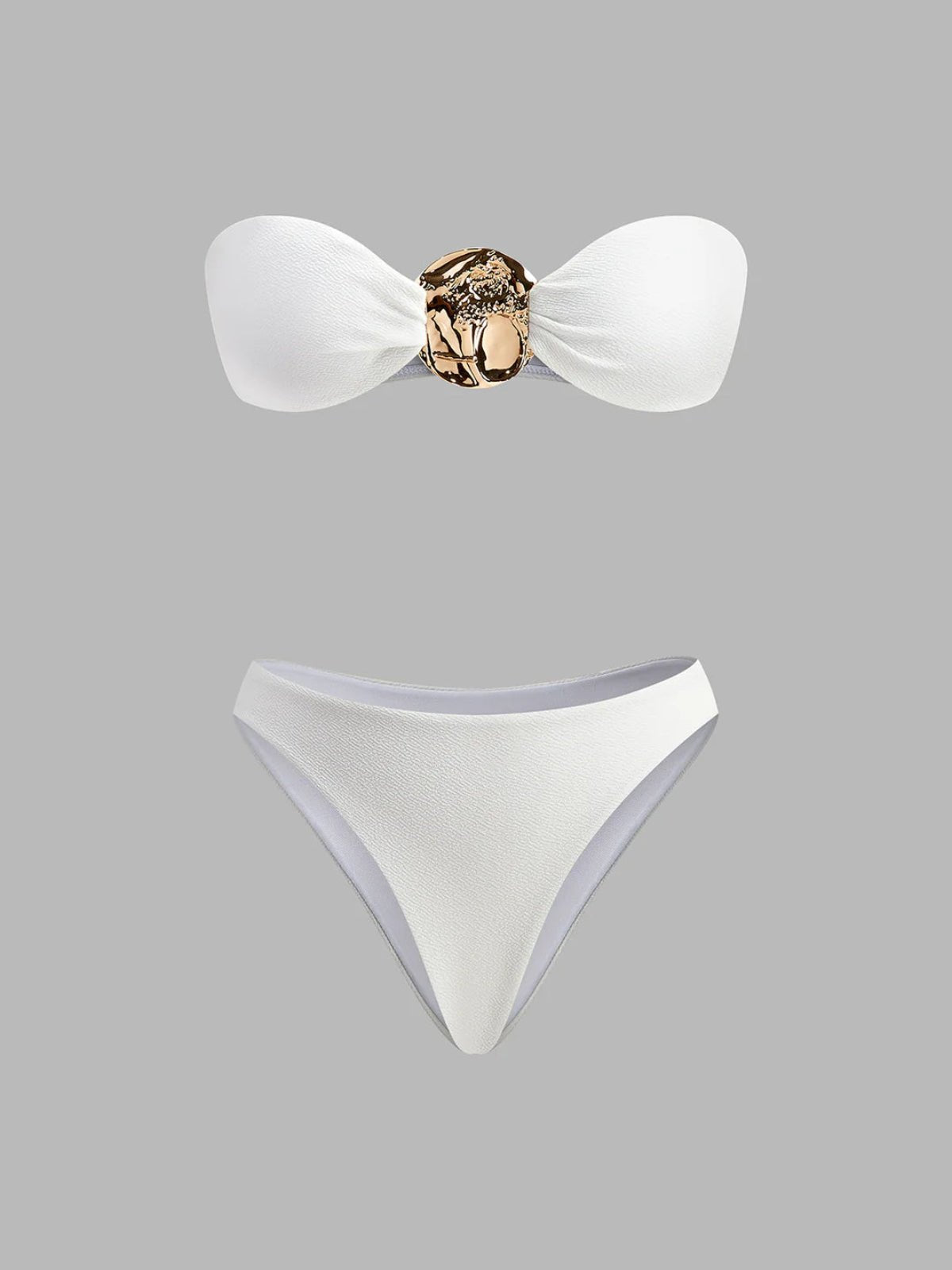Abito da donna con cut-out — Monospalla, drappeggio in raso, lunghezza lunga