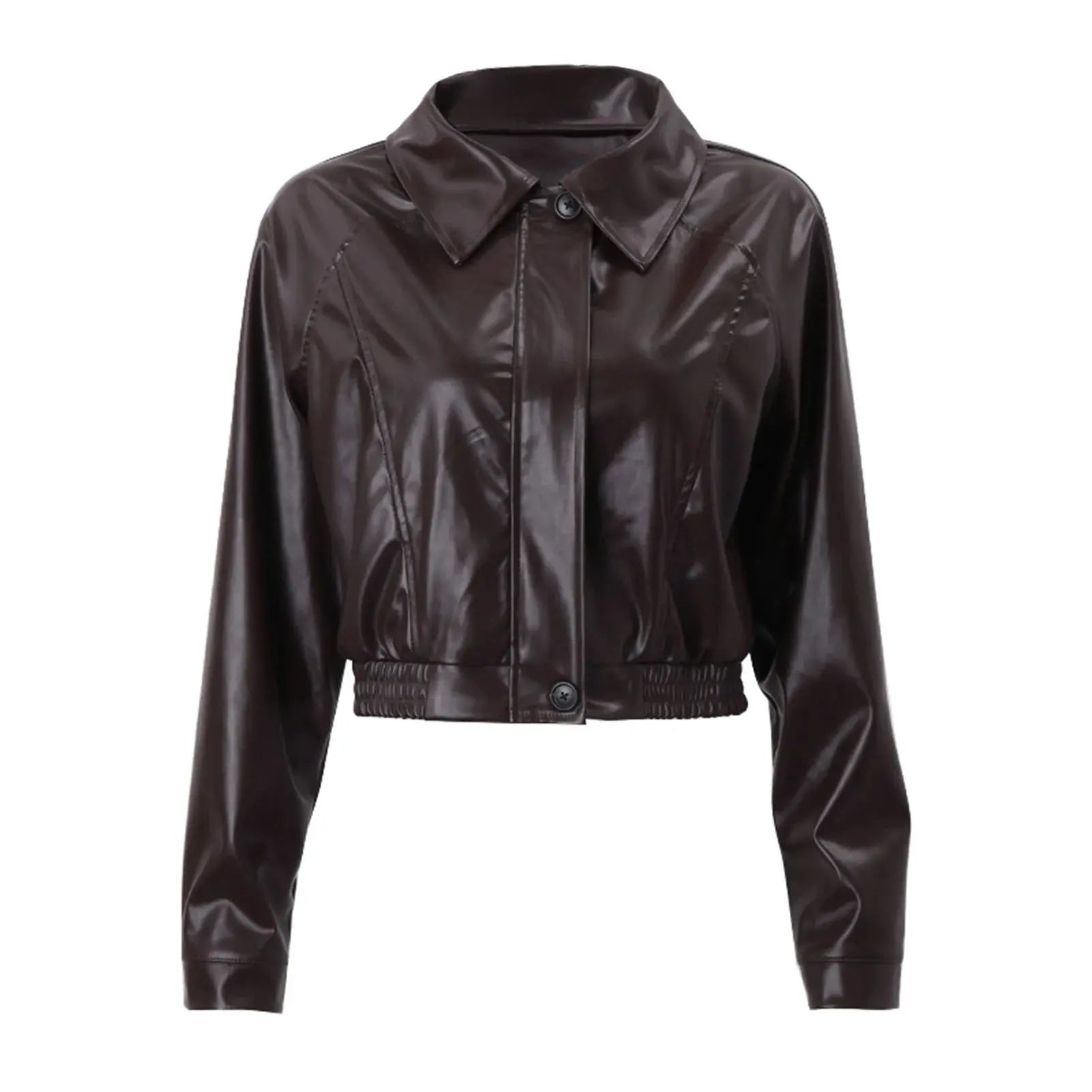 Giacca donna — Vestibilità oversize, chiusura con zip, stile casual