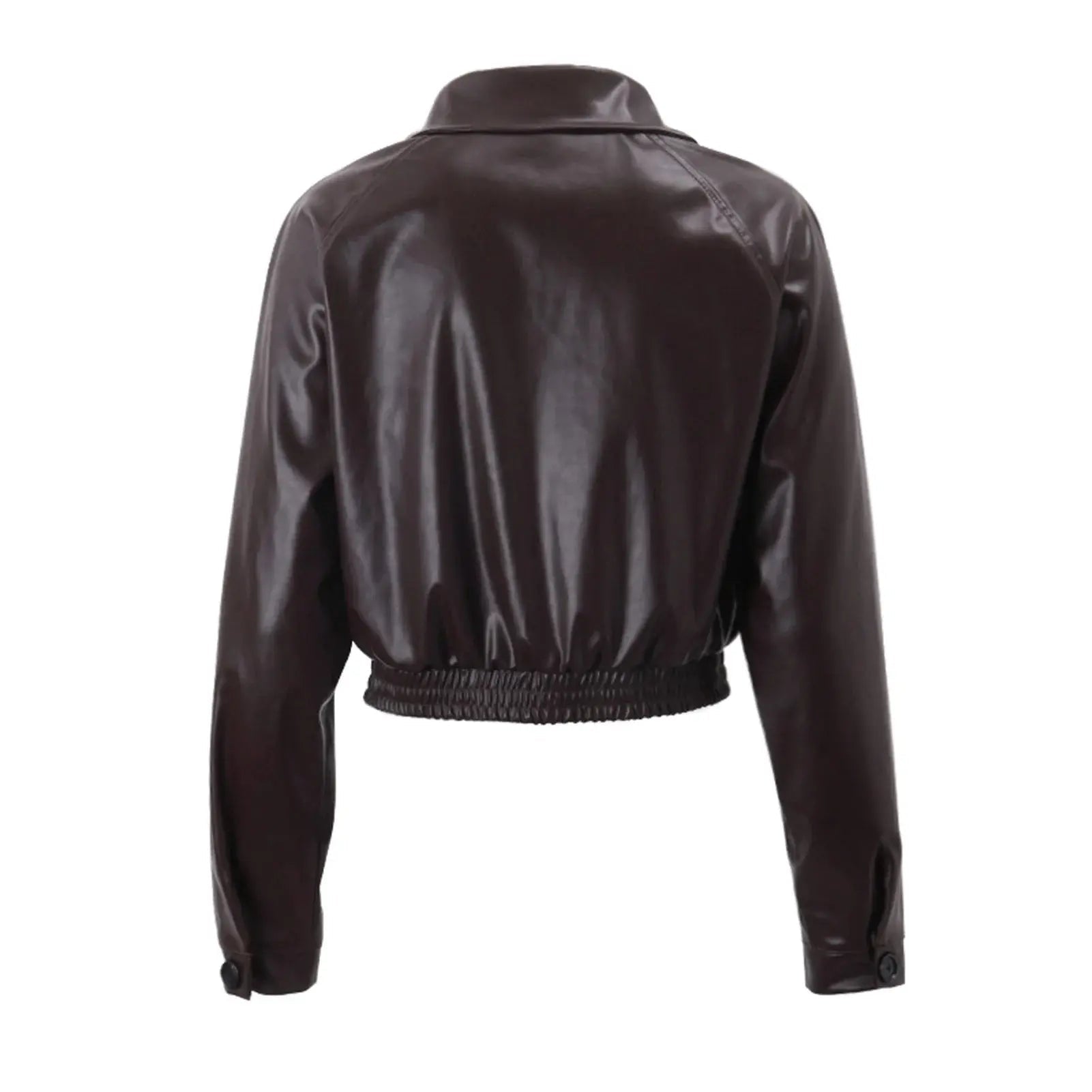 Giacca donna — Vestibilità oversize, chiusura con zip, stile casual