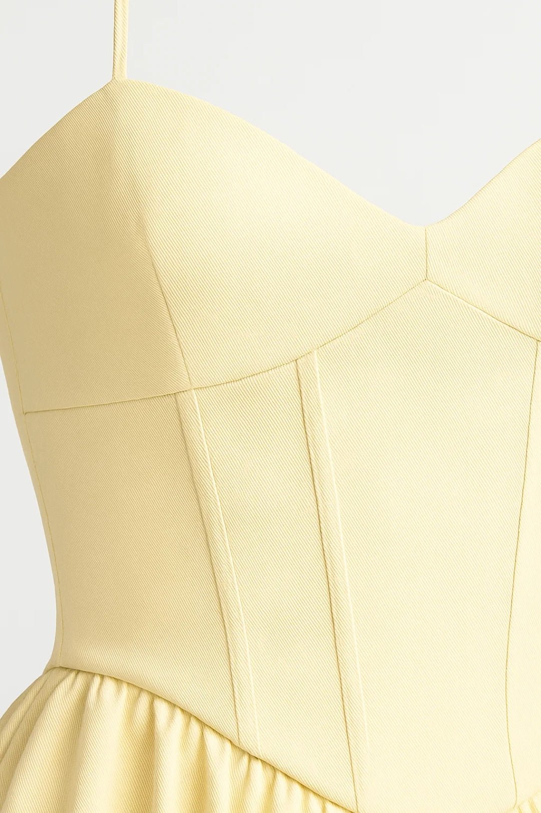 Robe midi femme — Bretelles spaghetti, sans manches, coupe évasée
