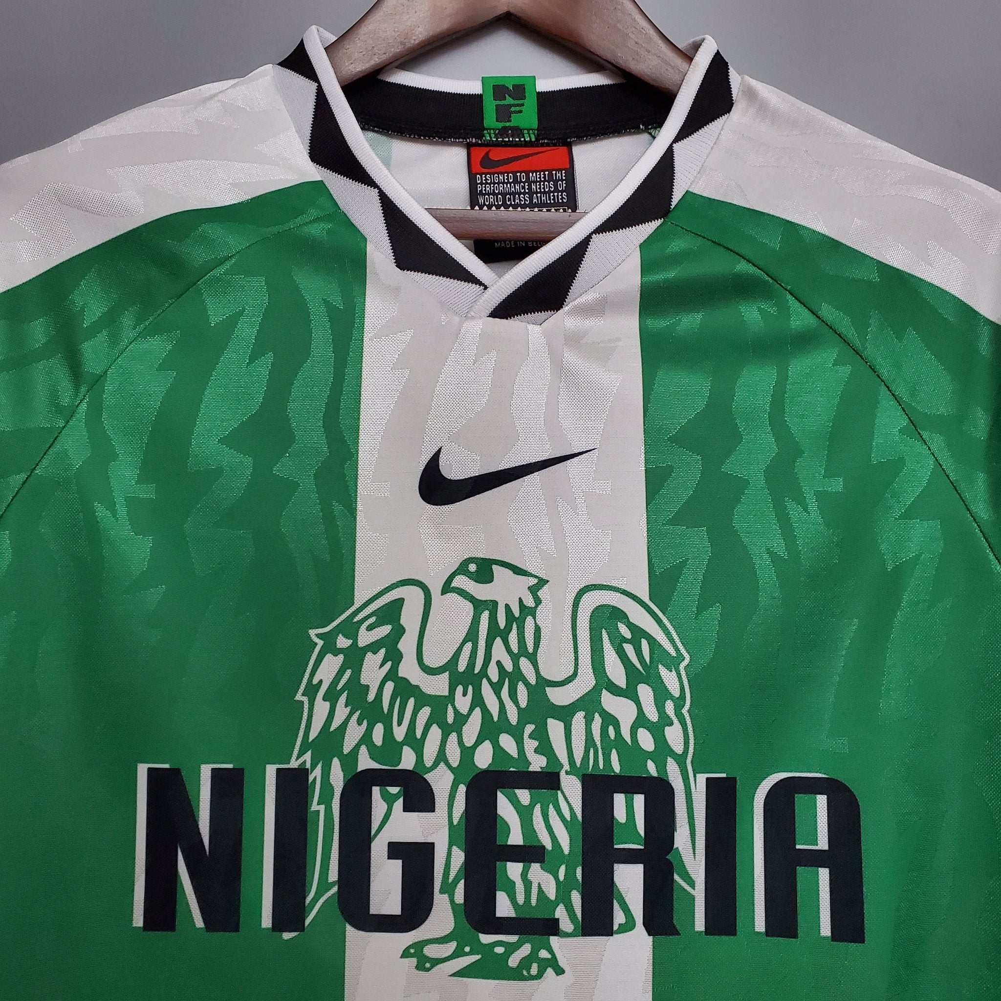 1996 Nigeria Heim Retro-Trikot