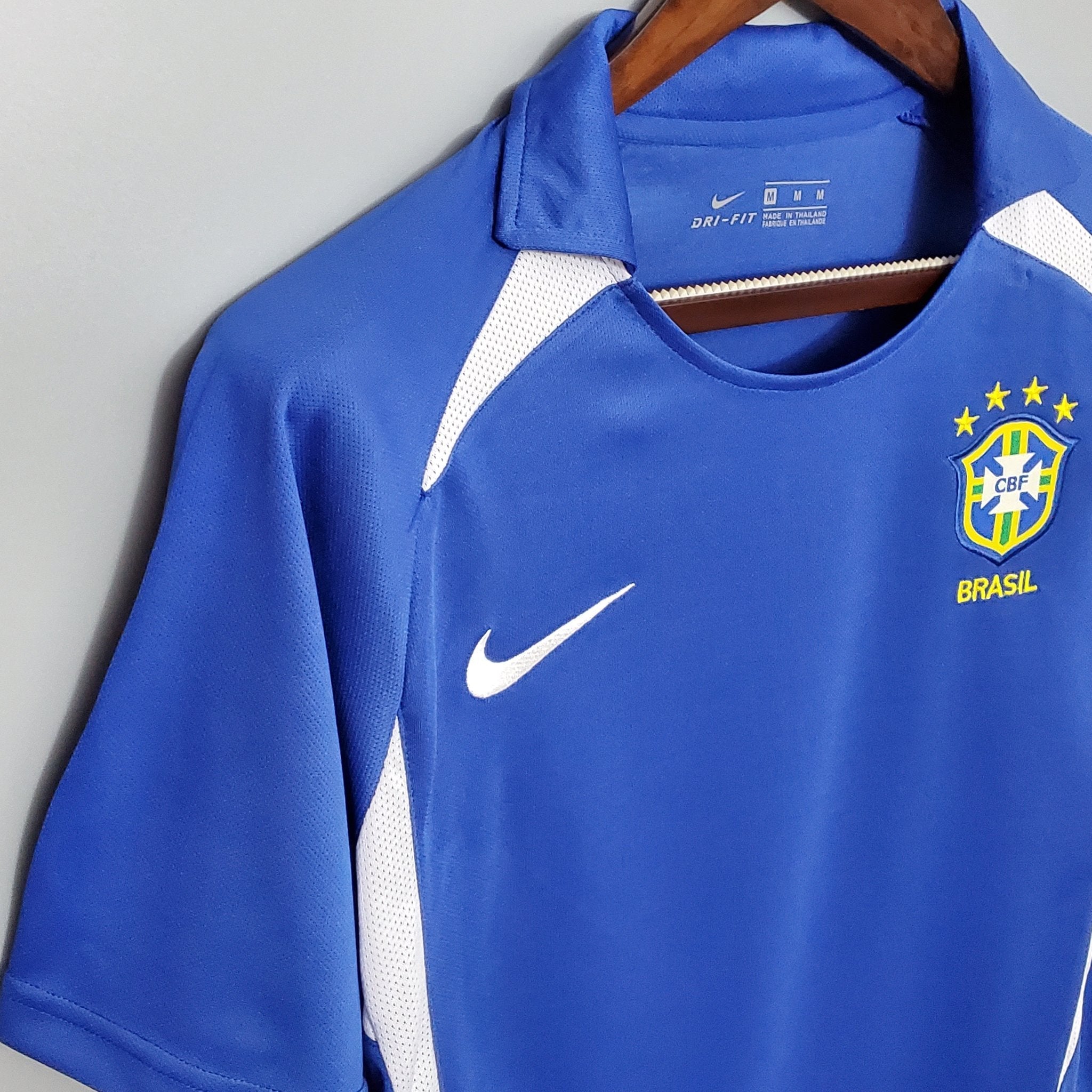 Maglia Away Retro Brasile 2002
