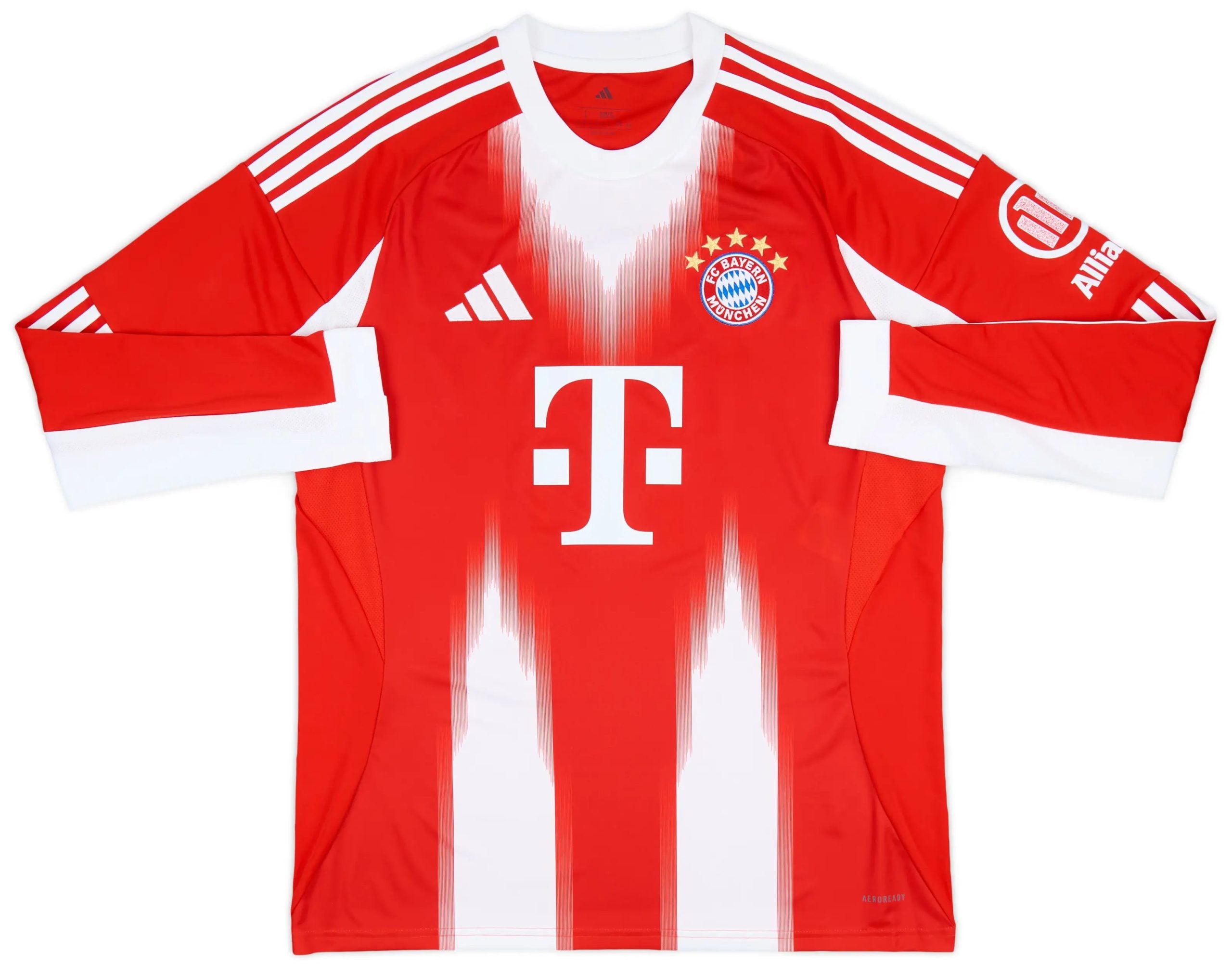 Bayern Munich 2025/2026 Home Long Sleeve Jersey