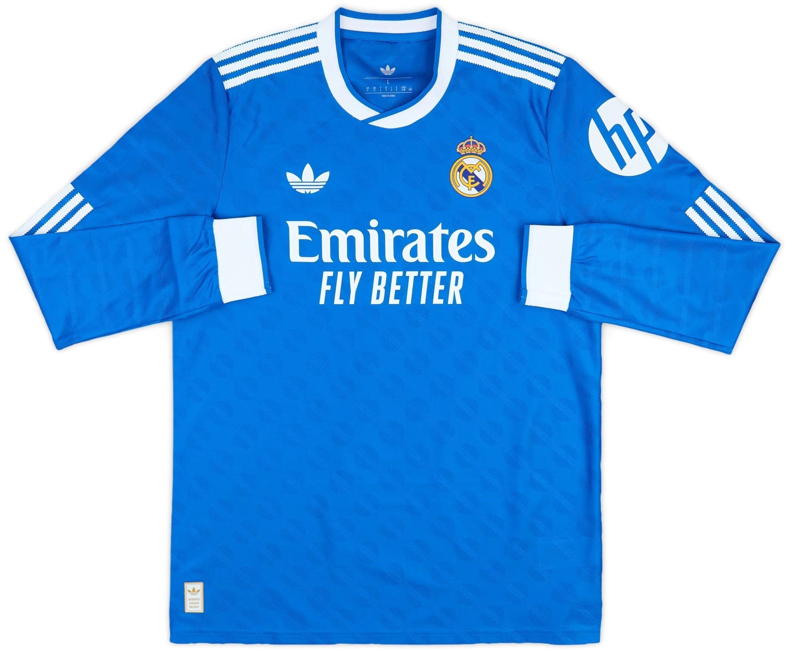 Real Madrid 2025/2026 Auswärts Langarmtrikot