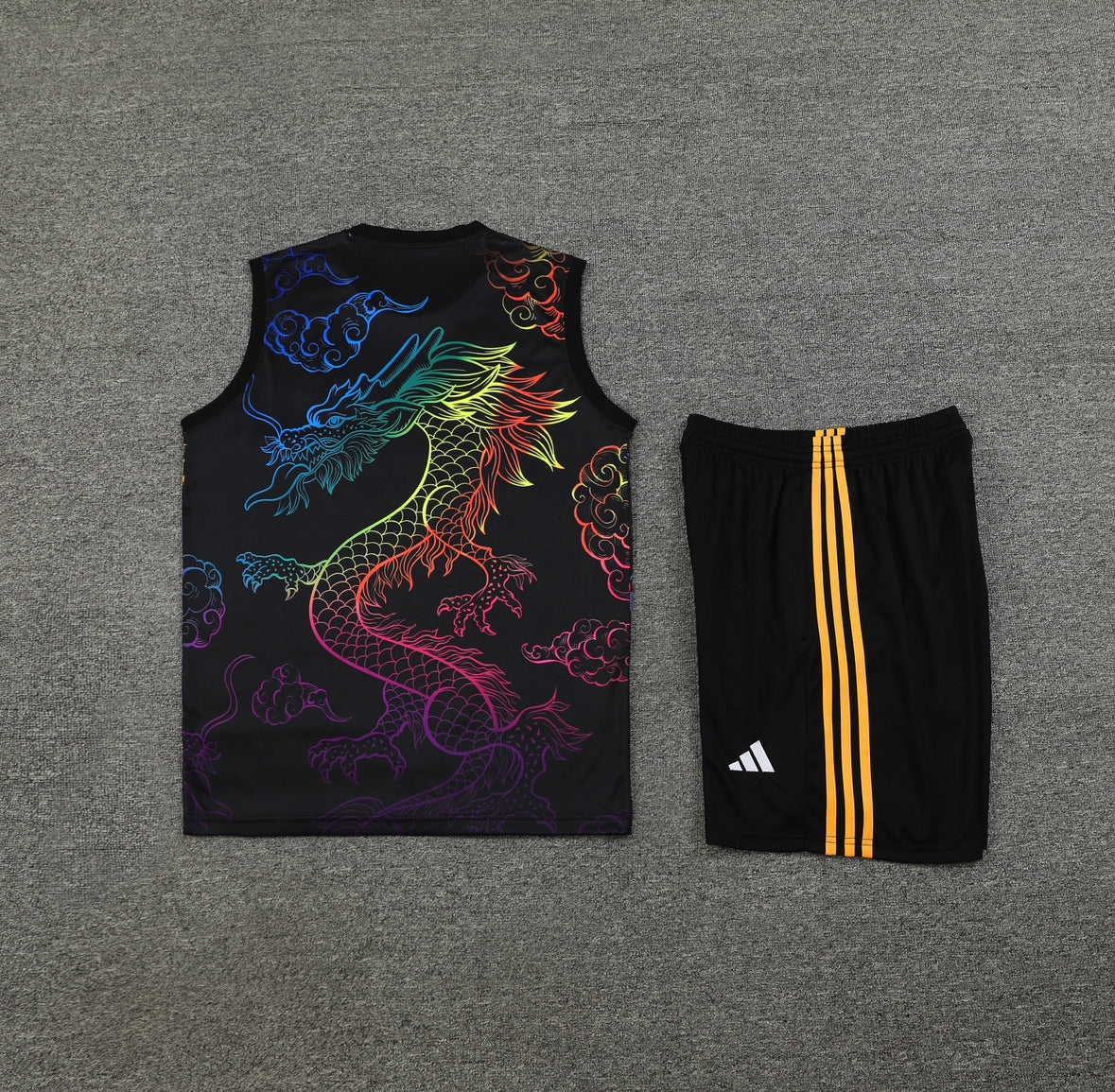 Conjunto de Treino Dragão Preto do Real Madrid 2024/25