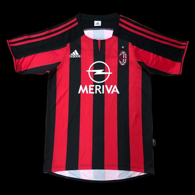 AC Milan Retro-Trikot 2003-2004 Heim