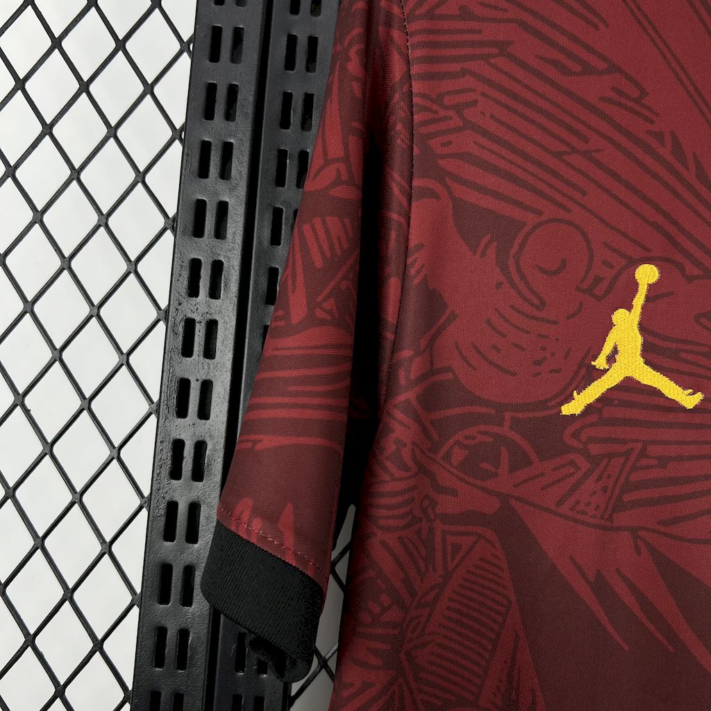 Brazil Jesus Christ the Redeemer Jordan Red Jersey 2025/2026