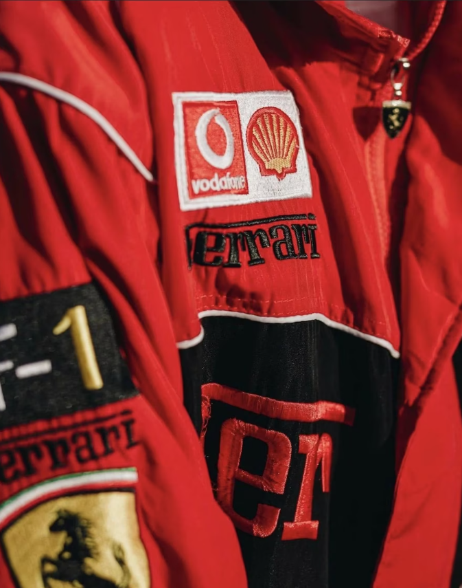 Casaco Equipa de Corrida Rari F1 – Casaco com fecho vermelho Scuderia Motorsport