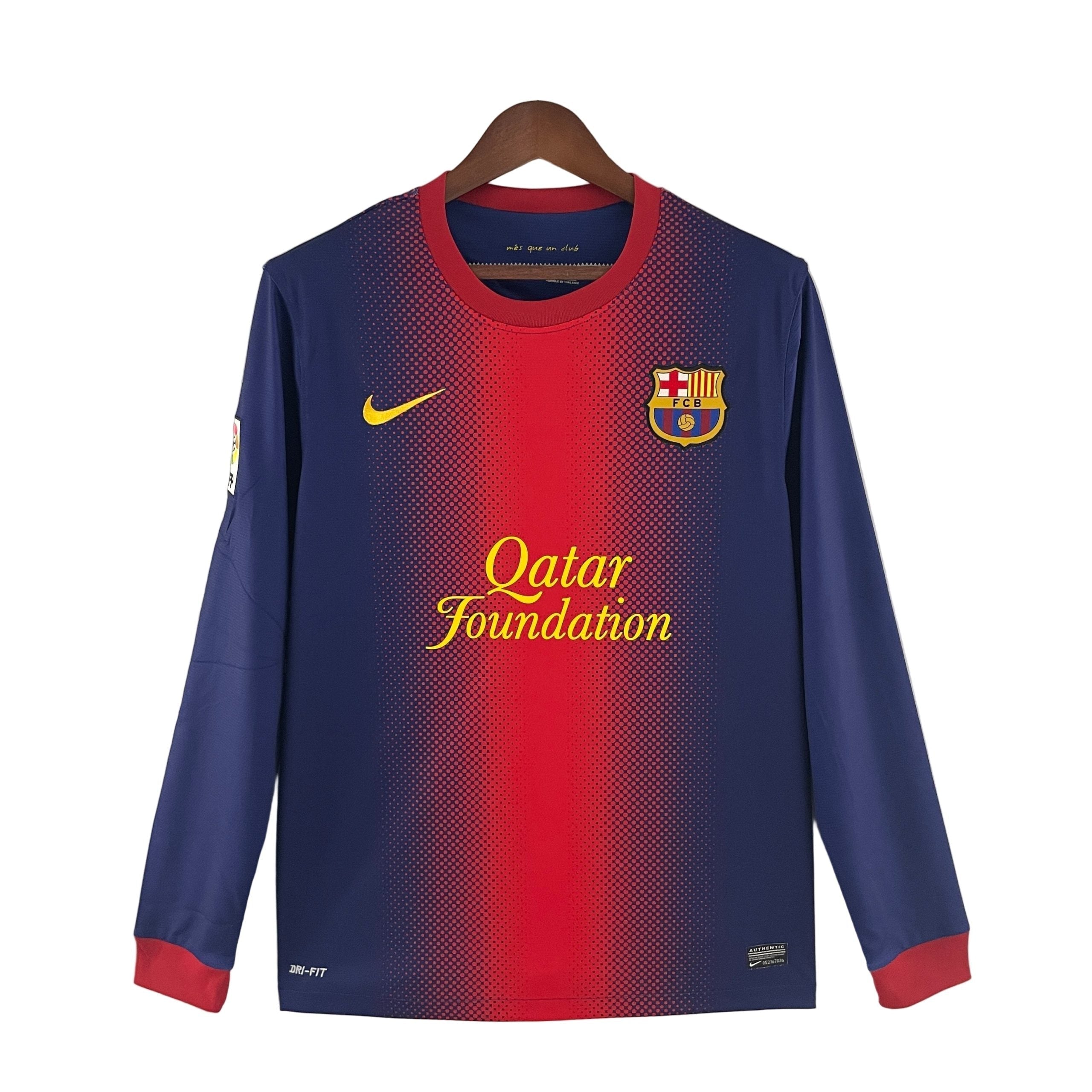 Maglia Casa Retro FC Barcelona Manica Lunga 2012/2013