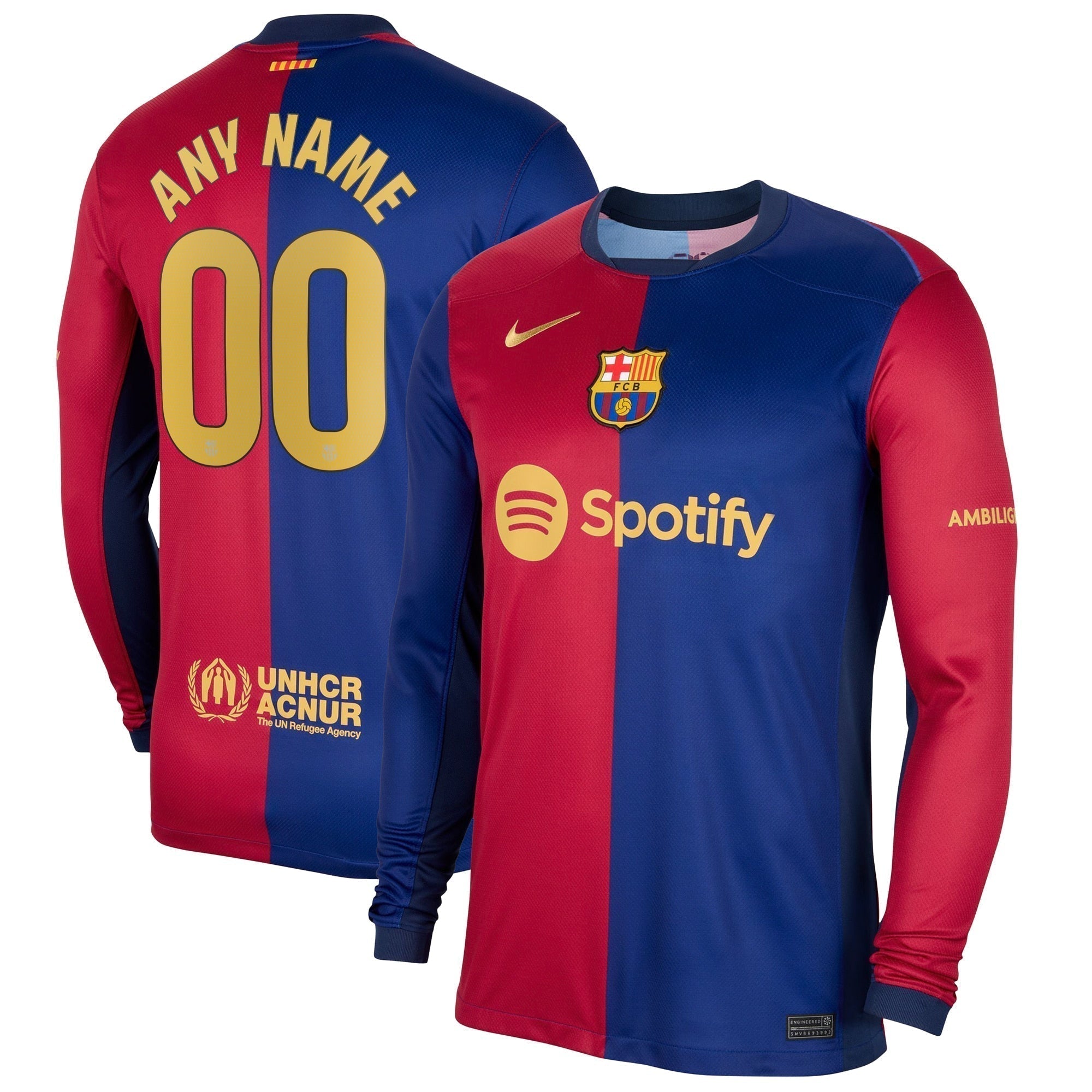 Maglia manica lunga casalinga Barcelona 2024/25