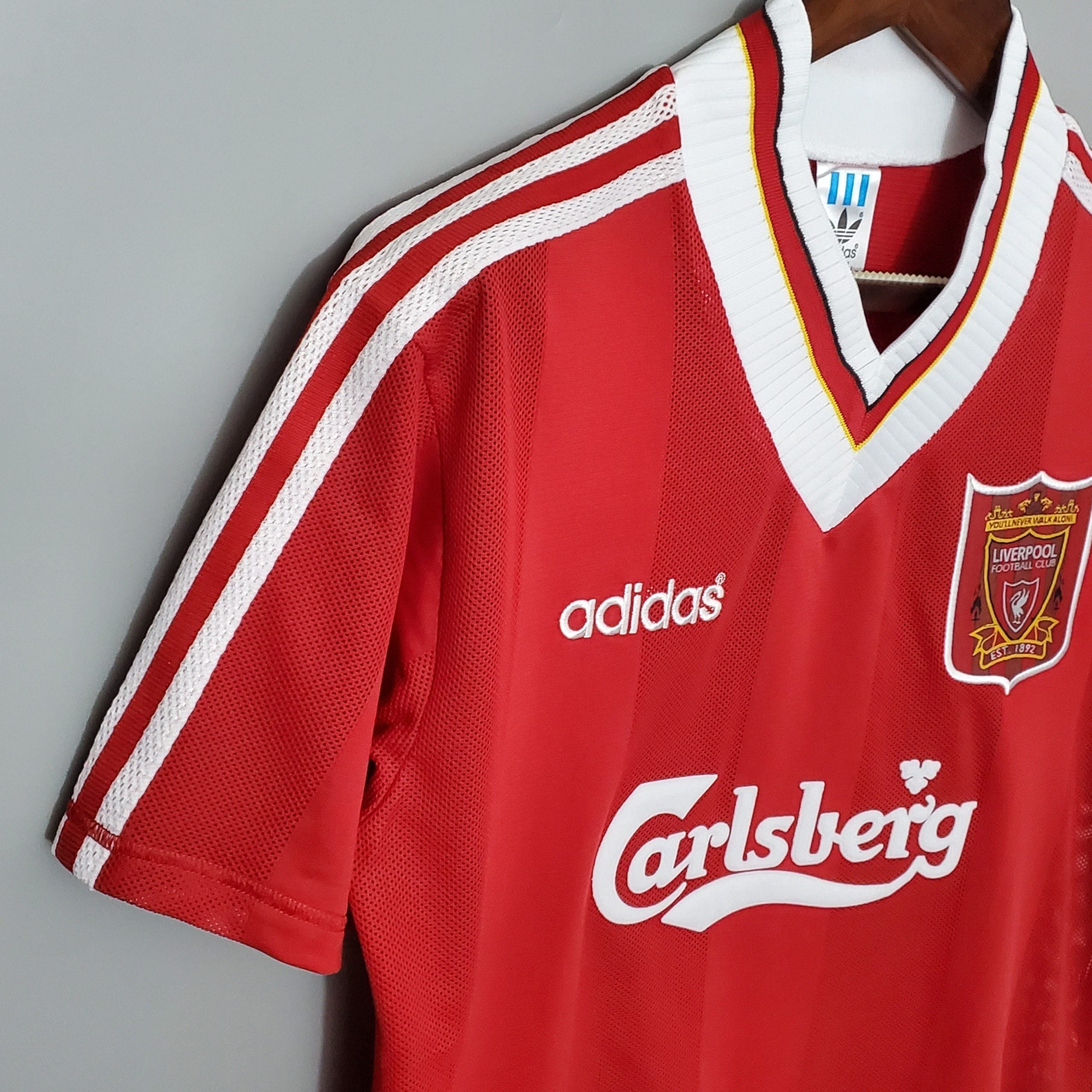 Liverpool maillot rétro 1995-1996