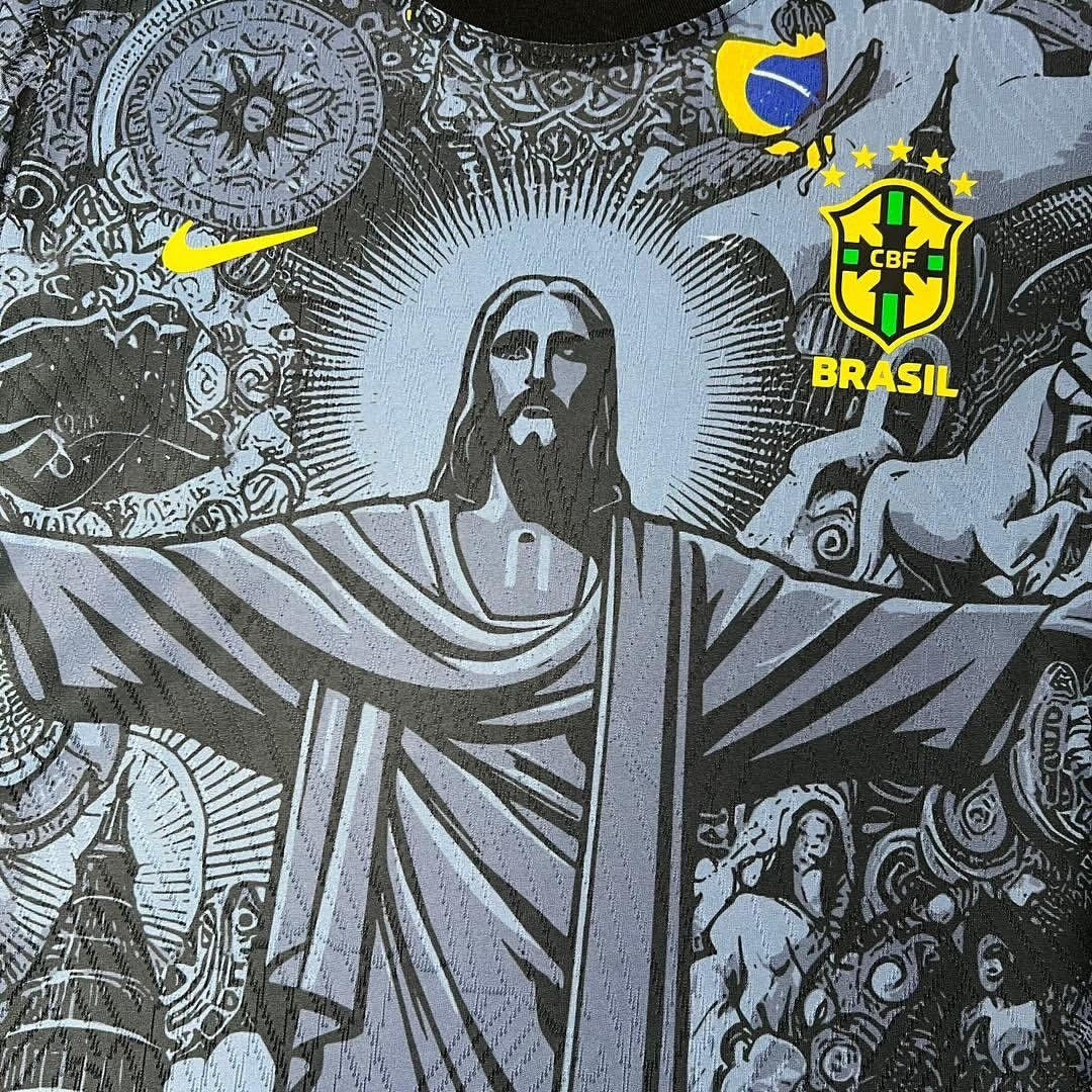 Het Braziliaanse Jezus Christus Redentor 24-25 Speciale Editie Shirt