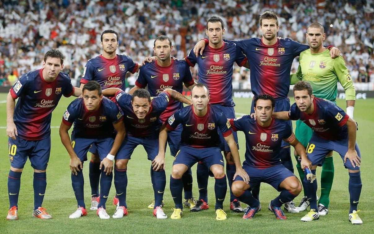 Maglia Casa Retro FC Barcelona Manica Lunga 2012/2013