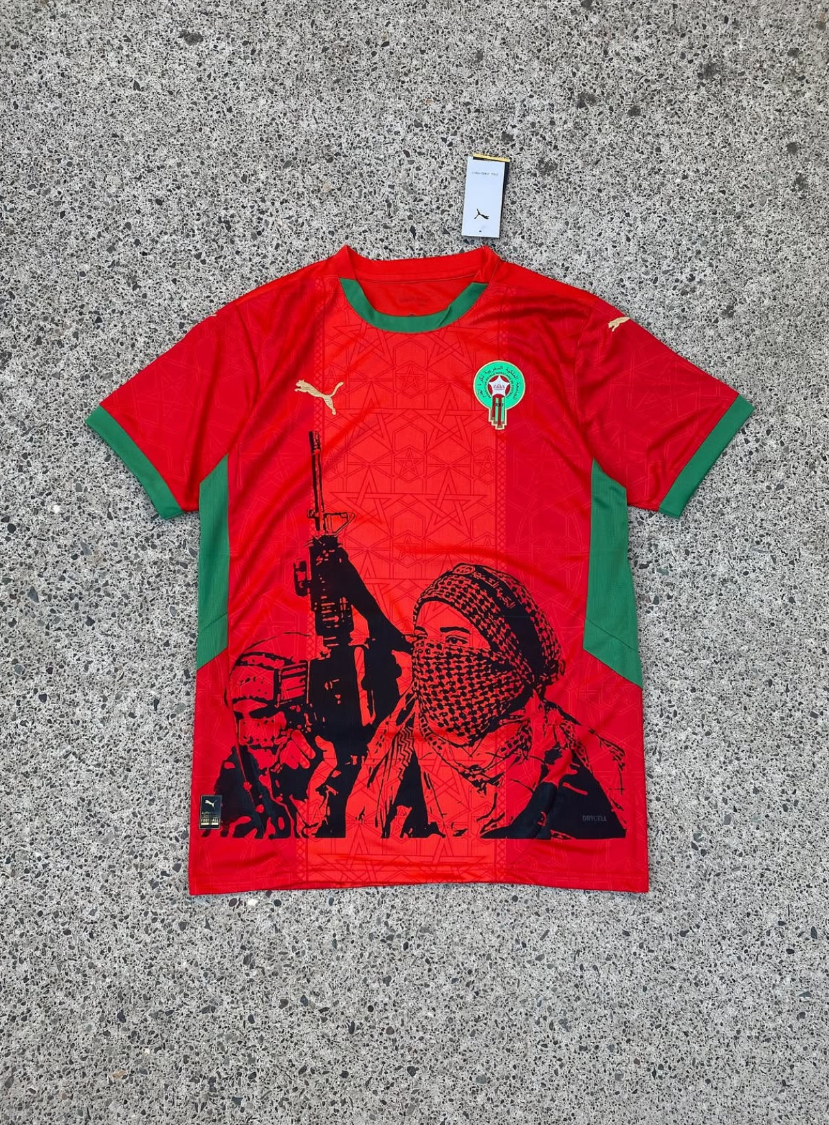 Marocco Maglia Edizione Speciale Soldato 2025/2026 (Rossa)