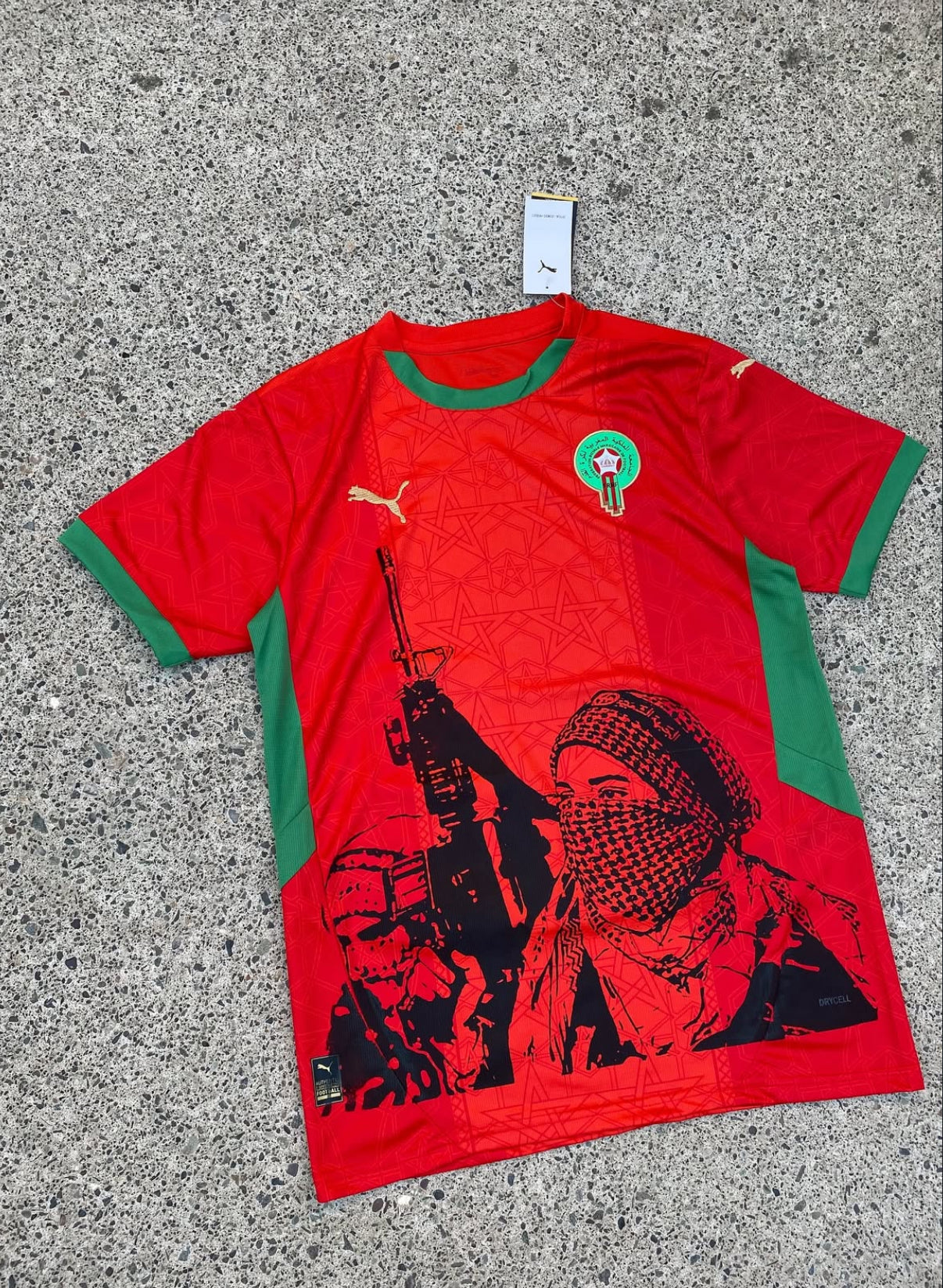 Marocco Maglia Edizione Speciale Soldato 2025/2026 (Rossa)