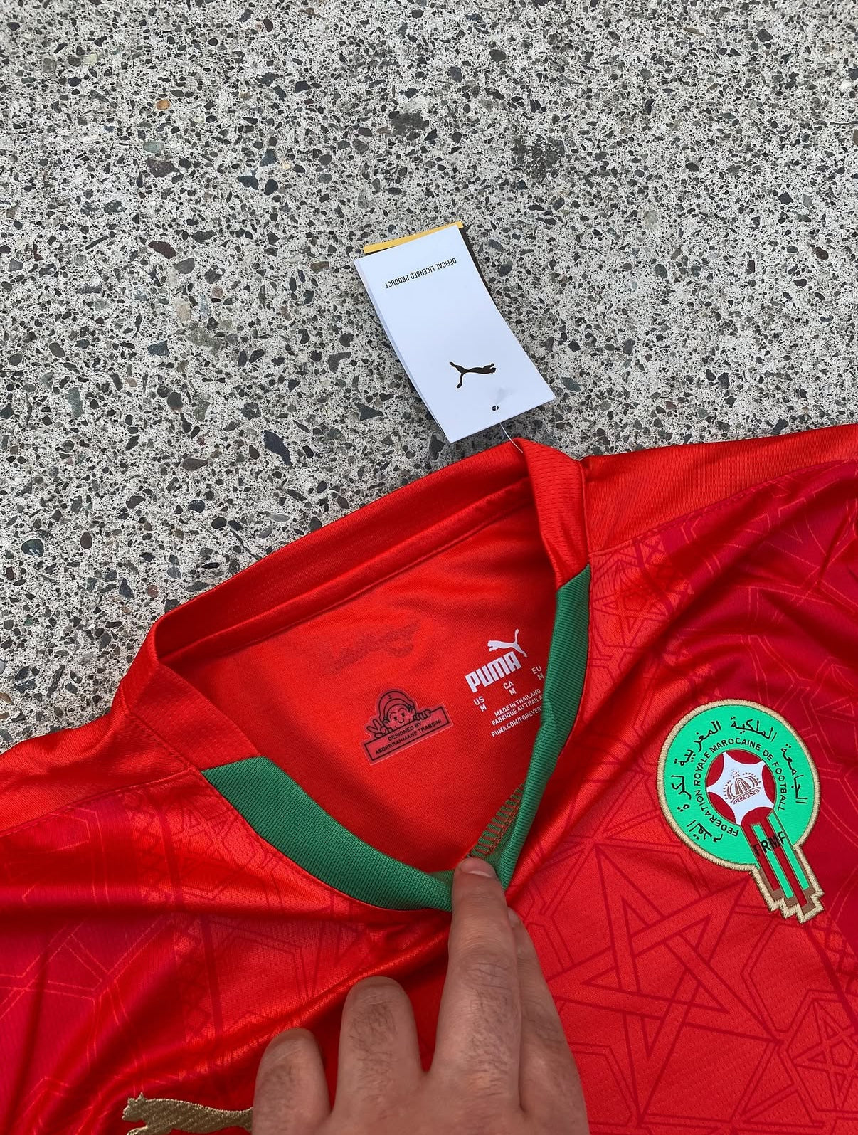 Marocco Maglia Edizione Speciale Soldato 2025/2026 (Rossa)