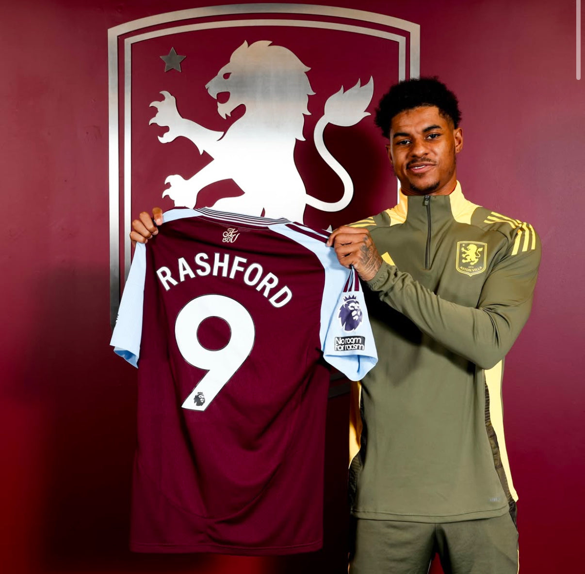Divisa casalinga Aston Villa 2024/2025