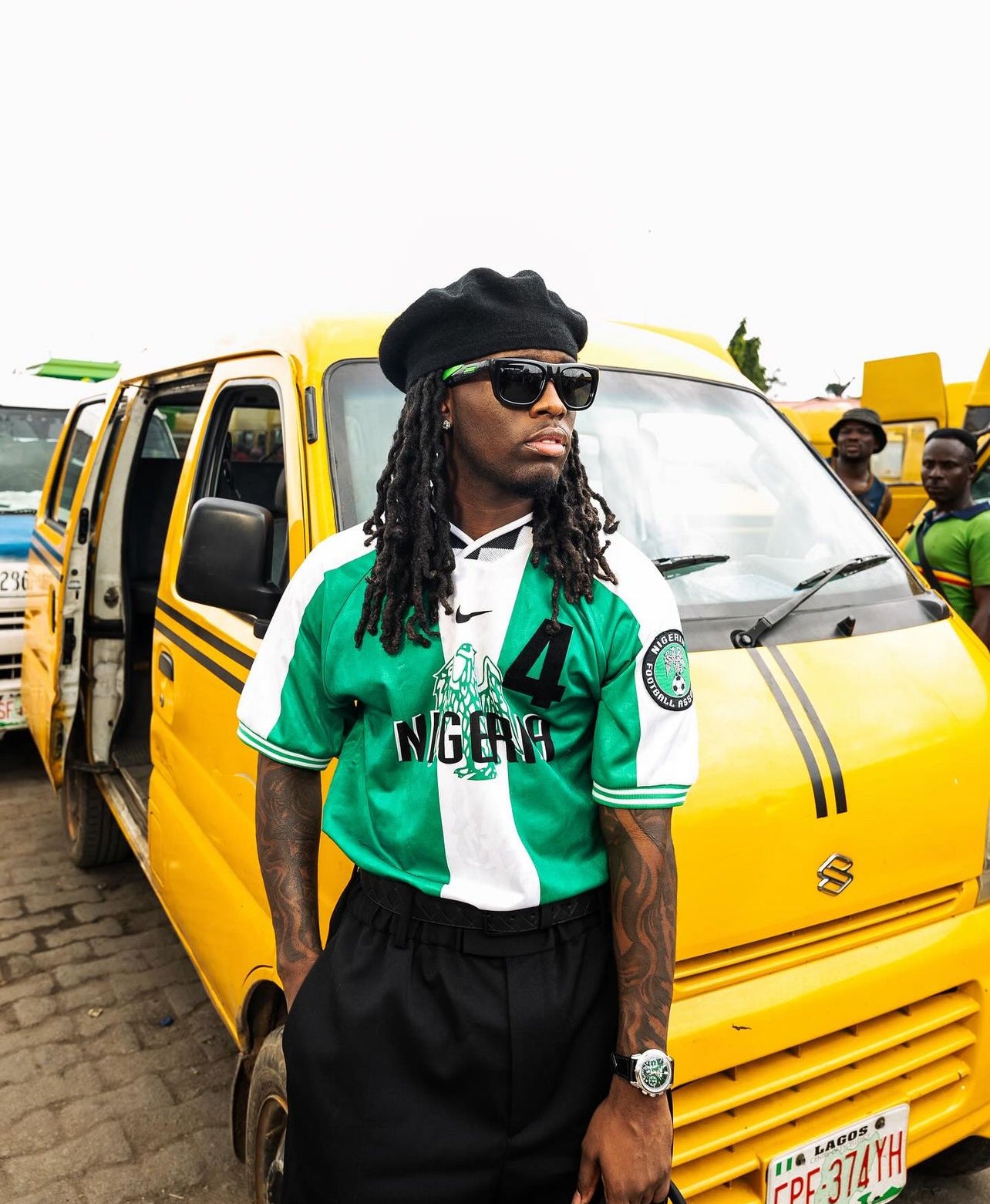 1996 Nigeria Heim Retro-Trikot