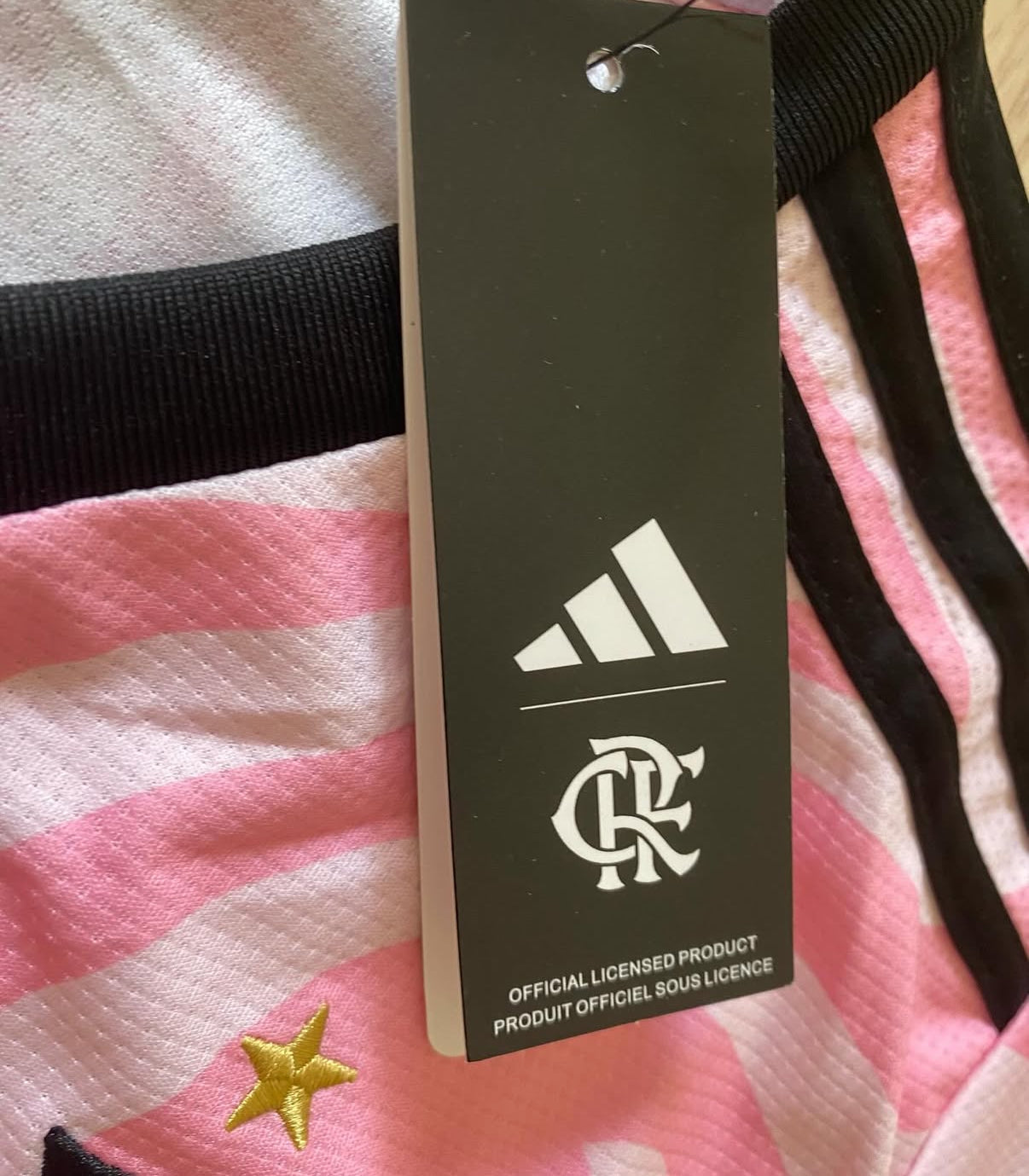 CAMISETA ROSA DE FLAMENGO